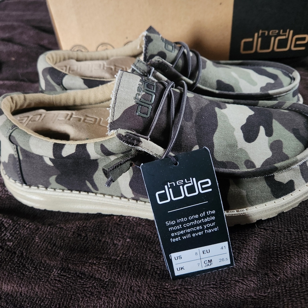 Hey dudes camo 8 Wally